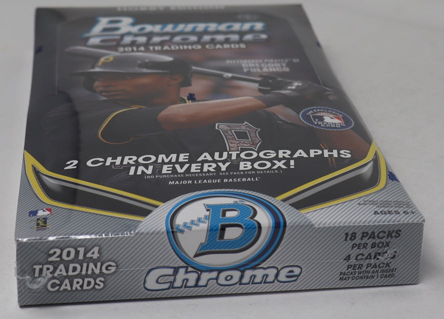 2014 Bowman Chrome Baseball Box (Hobby) (18/4)
