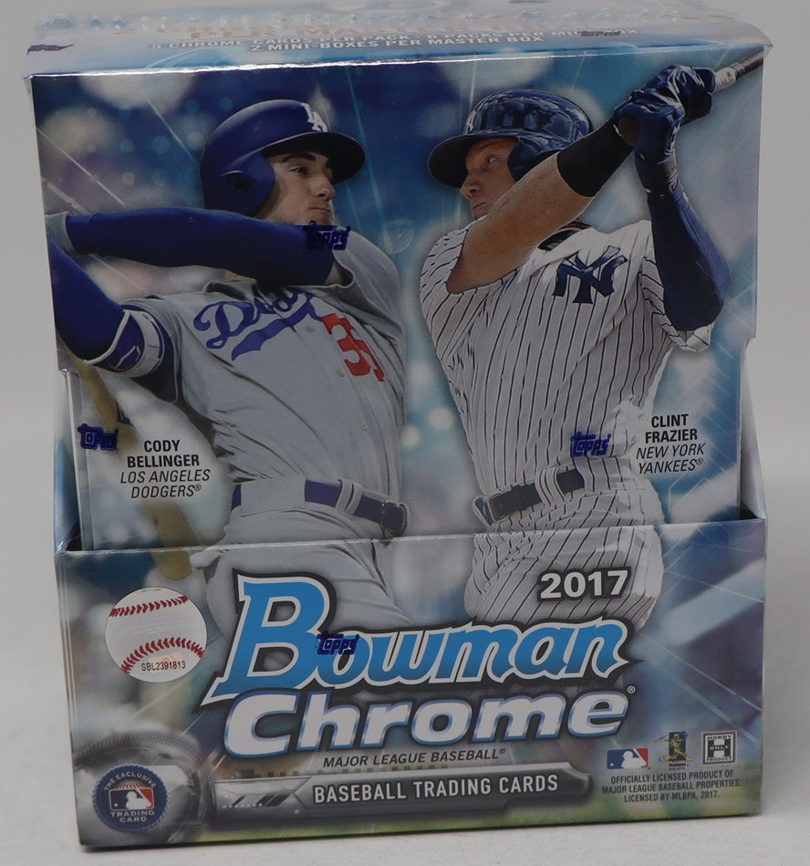 2017 Bowman Chrome Baseball Box (Hobby) (2/6/5)