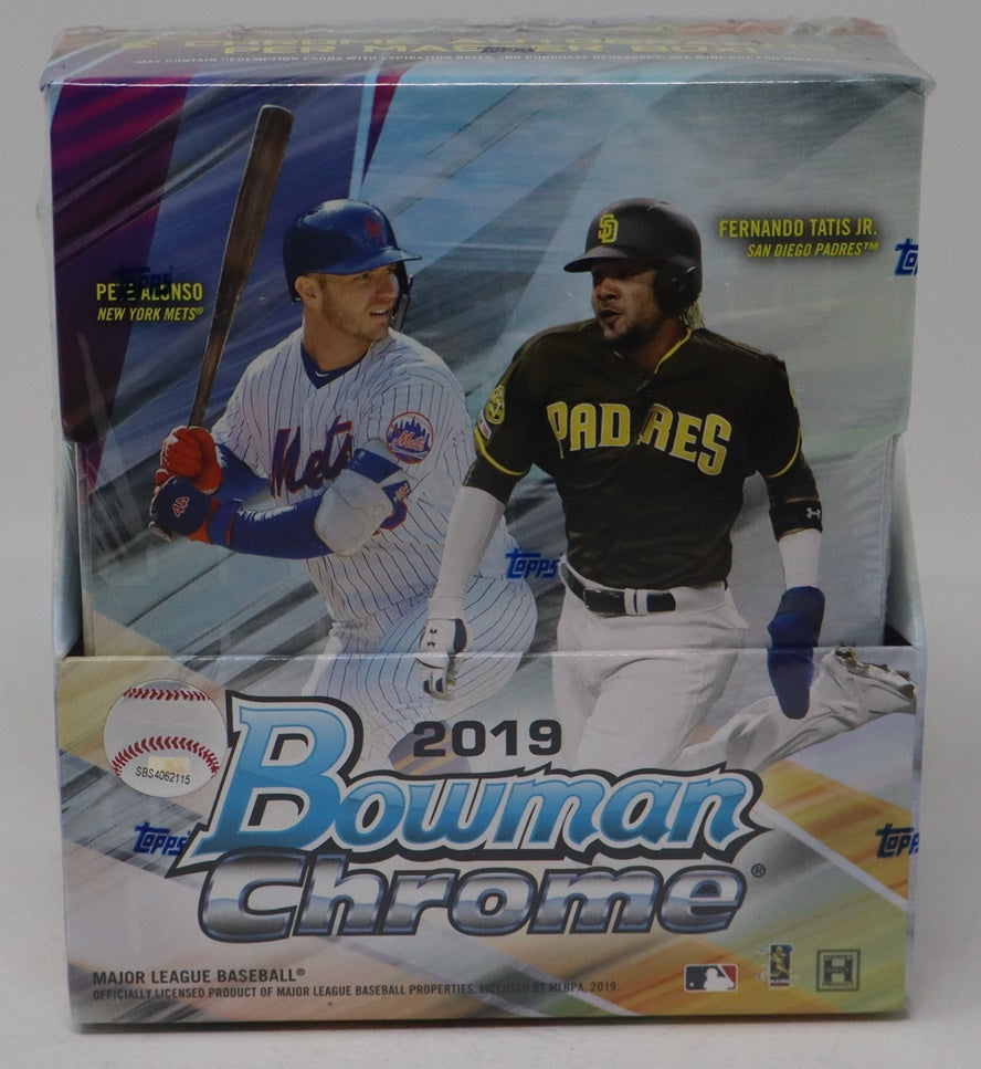 2019 Bowman Chrome Baseball Box (Hobby) (2/6/5)
