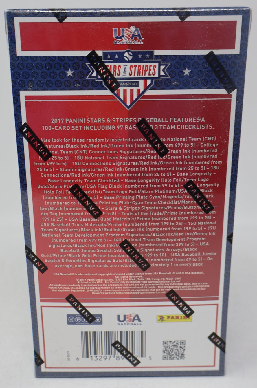2017 Panini USA Baseball Stars & Stripes Box (5/8)