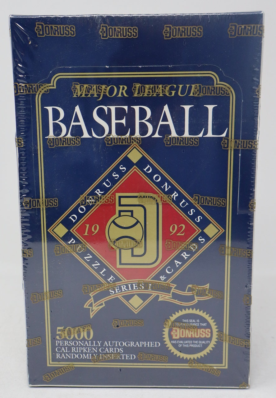 1992 Donruss Baseball Series 1 Box