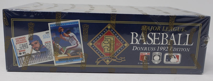 1992 Donruss Baseball Series 1 Box