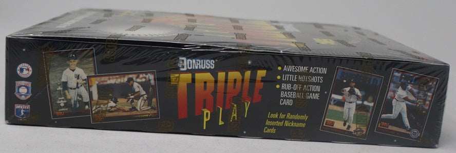 1993 Donruss Triple Play Baseball Box (Pre-Priced) (36/12)