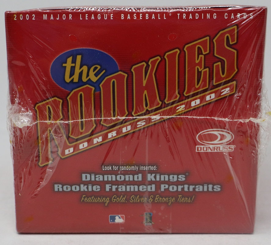 2002 Donruss The Rookies Baseball Box (Hobby)