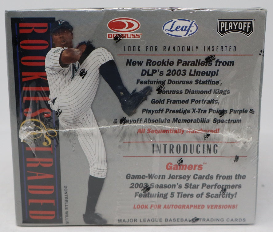 2003 Donruss DLP Rookies & Traded Baseball Box (Hobby)
