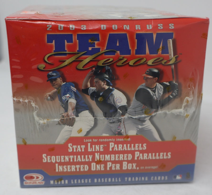 2003 Donruss Team Heroes Baseball Box (Hobby)