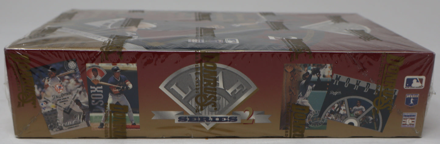 1995 Leaf Baseball Series 2 Box (Retail) (36/12)