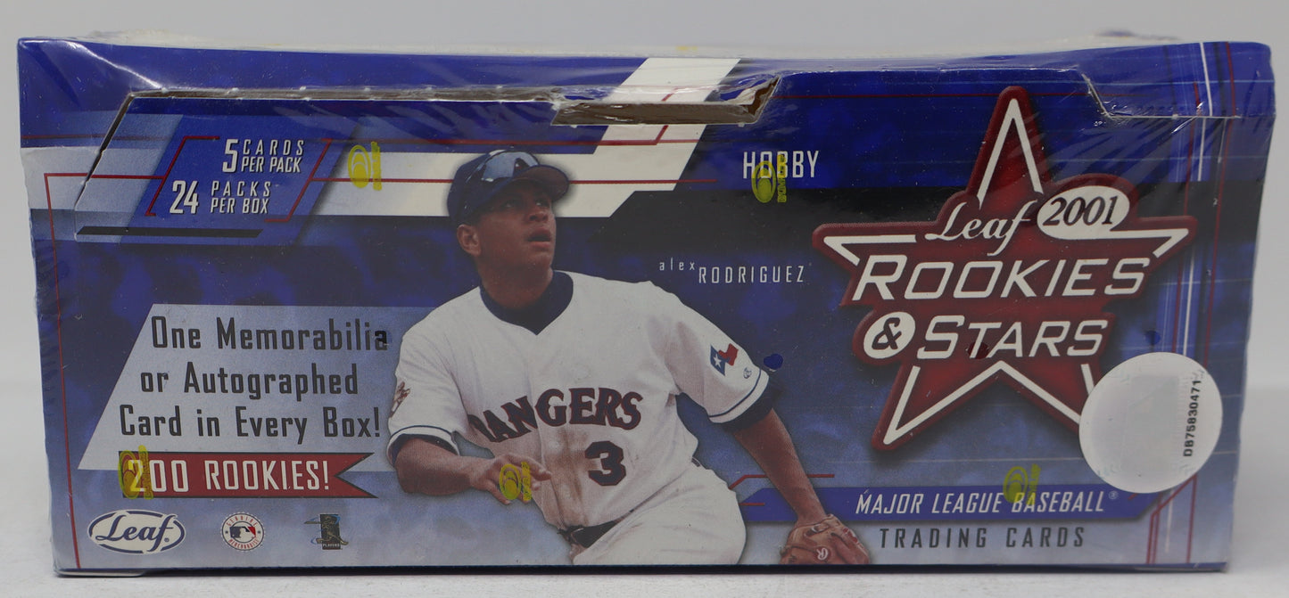 2001 Leaf Rookies & Stars Baseball Box (Hobby)