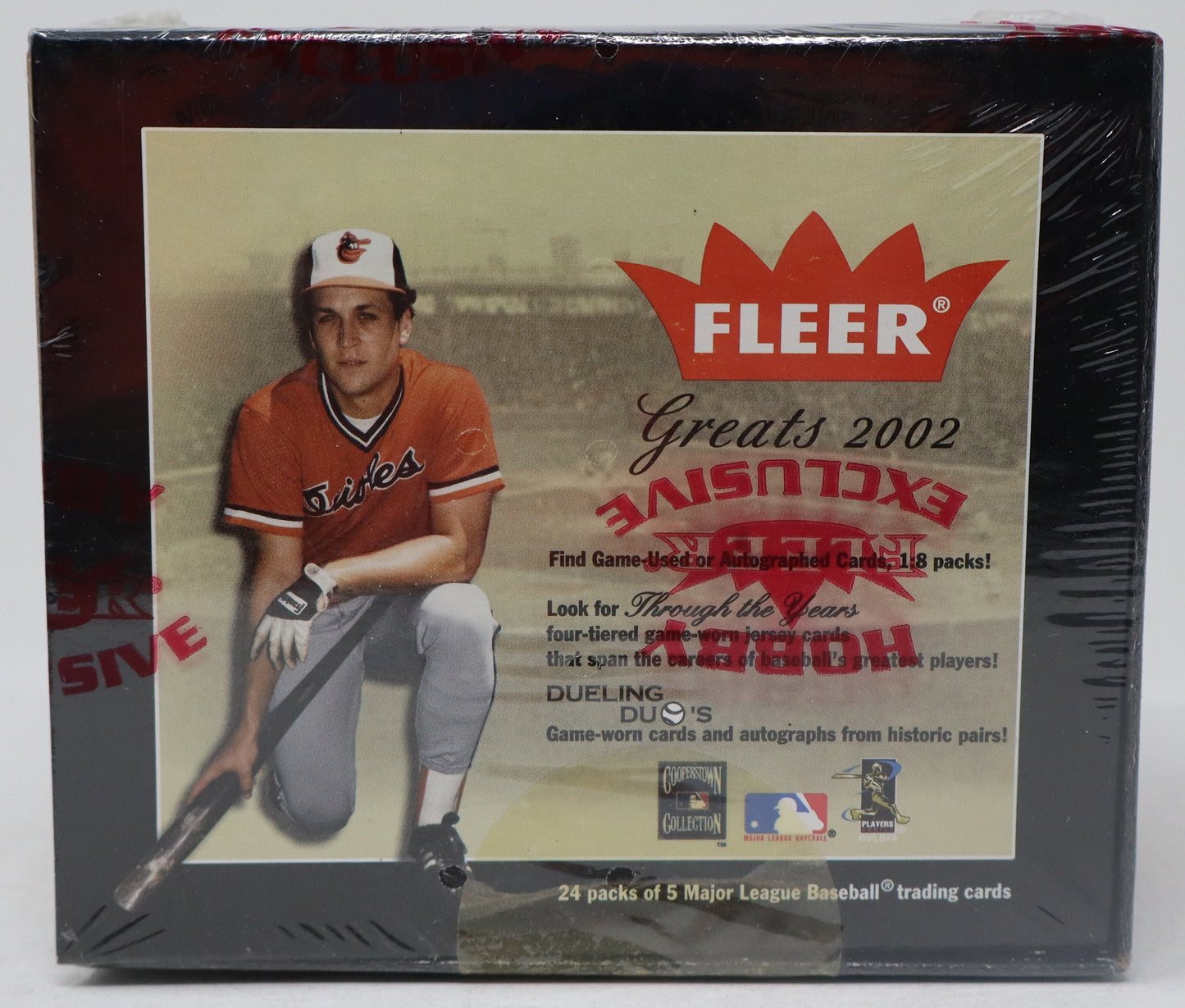2002 Fleer Greats of the Game Baseball Box (Hobby) (24/5)