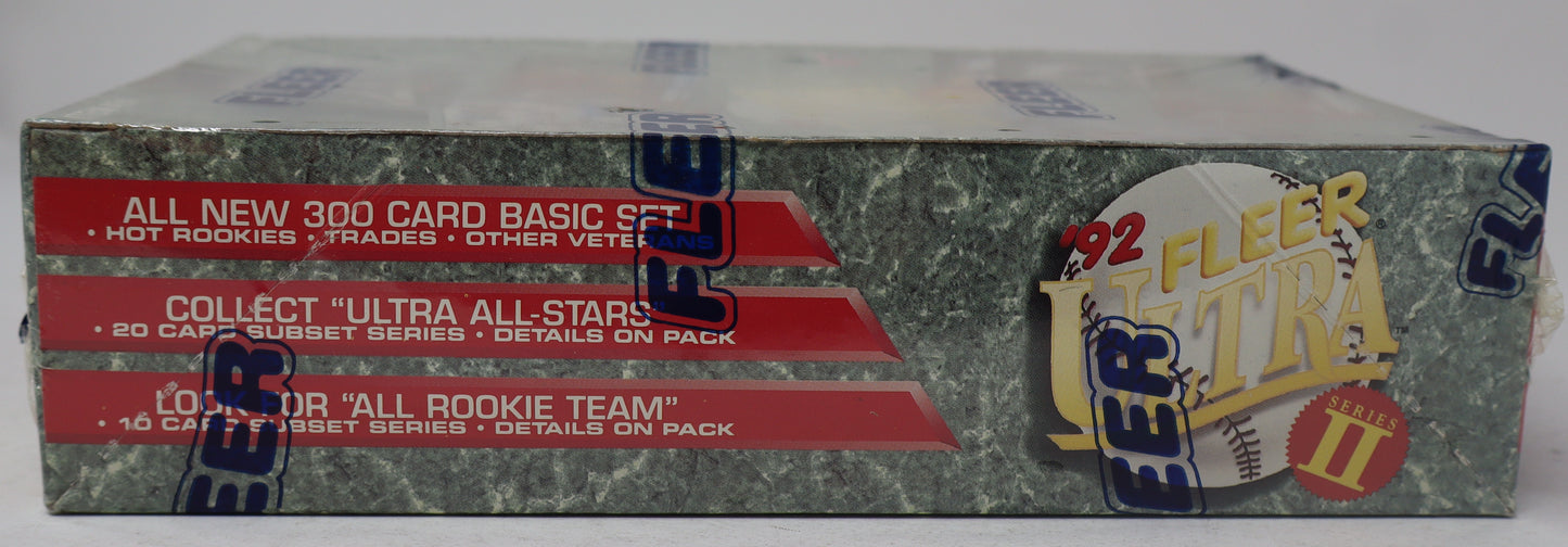 1992 Fleer Ultra Baseball Series 2 Box