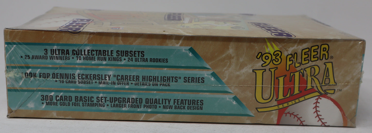 1993 Fleer Ultra Baseball Series 1 Box