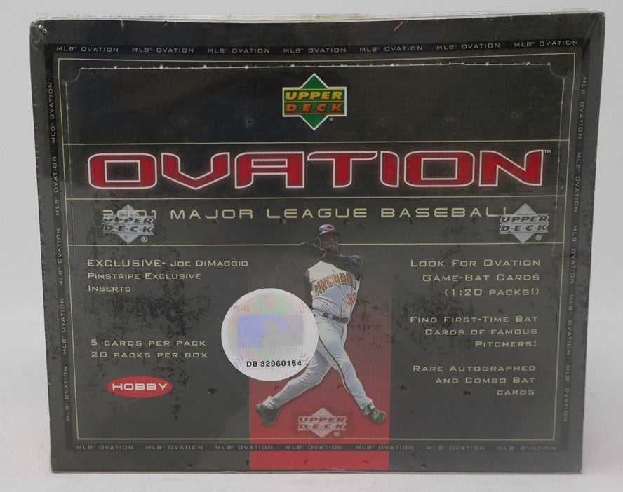 2001 Upper Deck Ovation Baseball Box (Hobby)