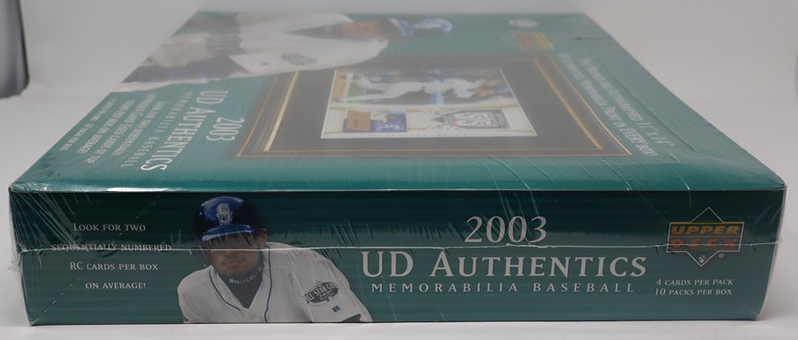 2003 Upper Deck Authentics Memorabilia Baseball Box (Hobby)