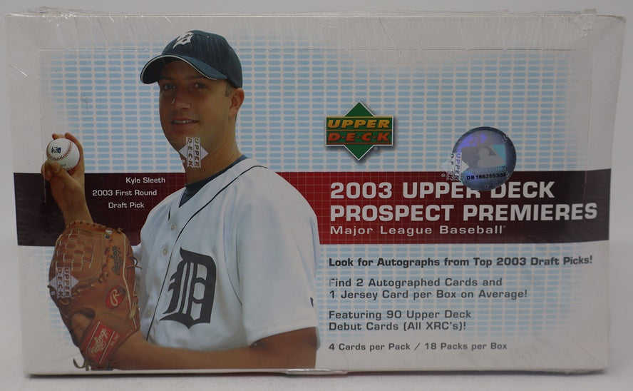 2003 Upper Deck Prospect Premiers Baseball Box (Hobby)