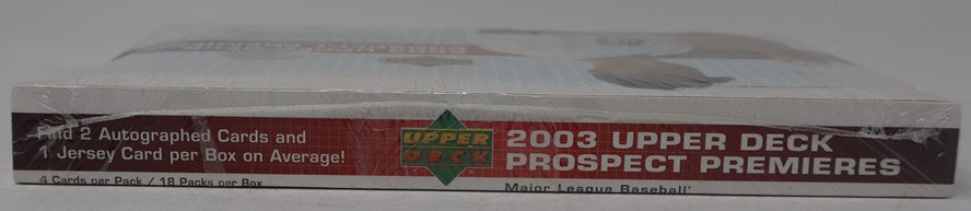 2003 Upper Deck Prospect Premiers Baseball Box (Hobby)