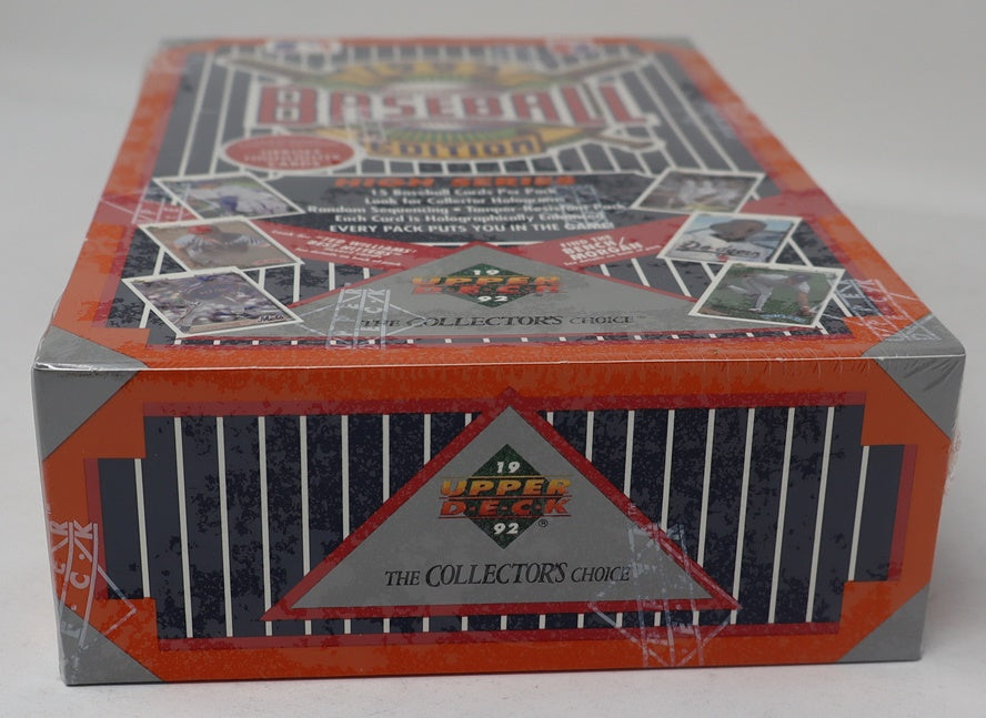 1992 Upper Deck Baseball High Series Box