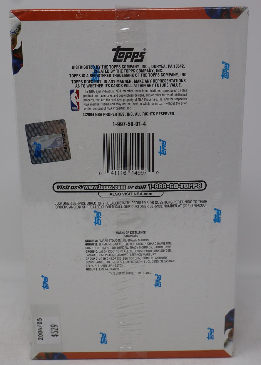 2004/05 Topps Basketball Box (Hobby) (36/10)