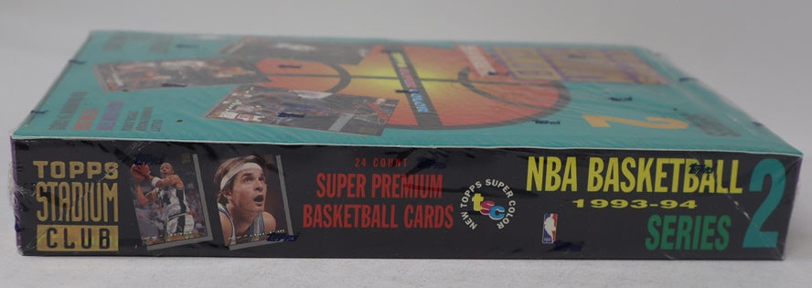 1993/94 Topps Stadium Club Basketball Series 2 Box (24/12)