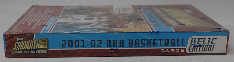 2001/02 Topps Stadium Club Basketball Box (Relic Edition) (Hobby) (24/6)