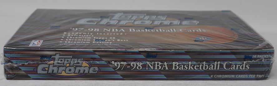 1997/98 Topps Chrome Basketball Box (Hobby) (24/4)