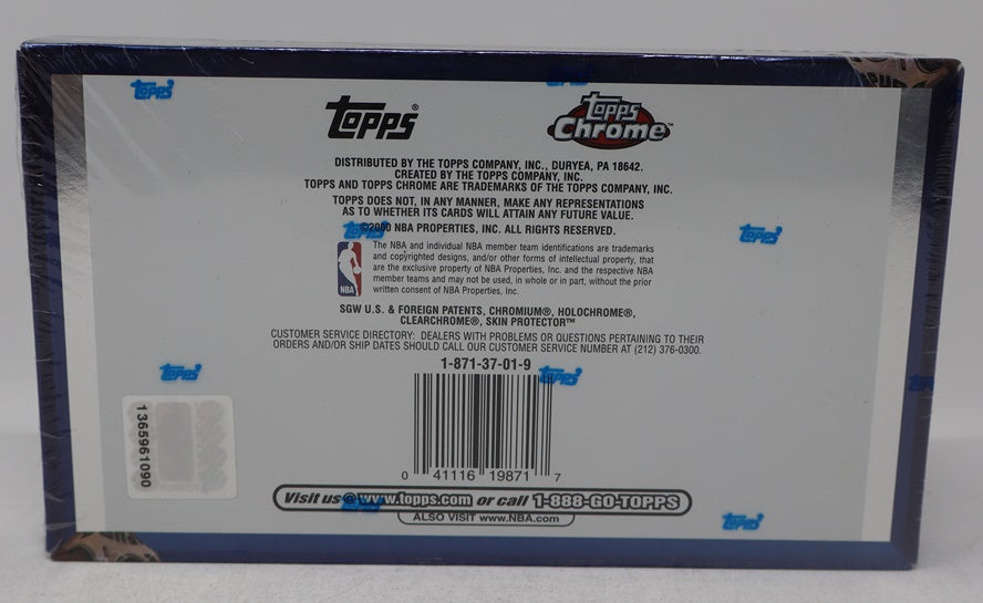 1999/00 Topps Chrome Basketball Box (Hobby) (24/4)