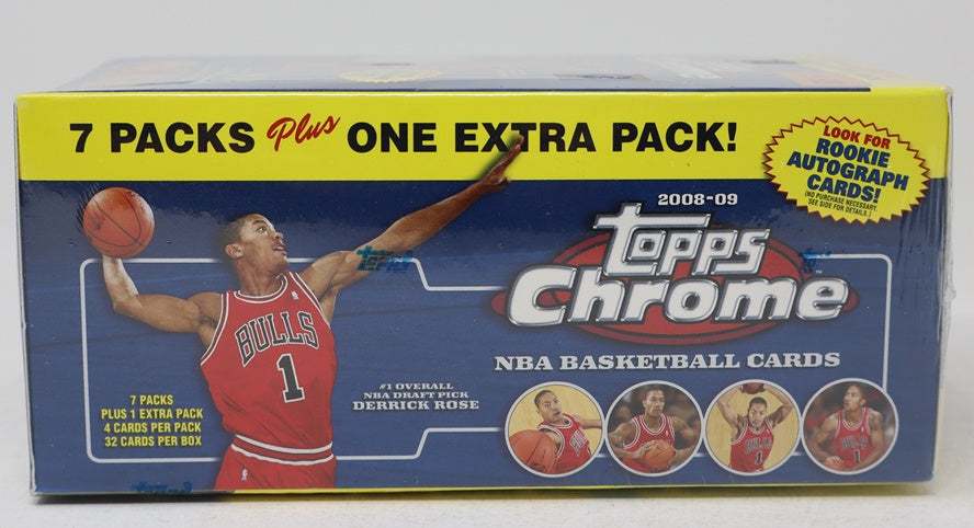 2008/09 Topps Chrome Basketball Blaster Box (8/4)