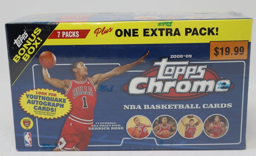 2008/09 Topps Chrome Basketball Blaster Box (8/4)