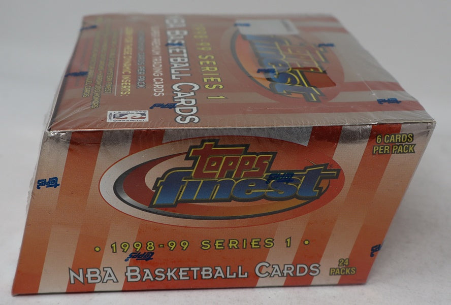 1998/99 Topps Finest Basketball Series 1 Box (Hobby) (24/6)