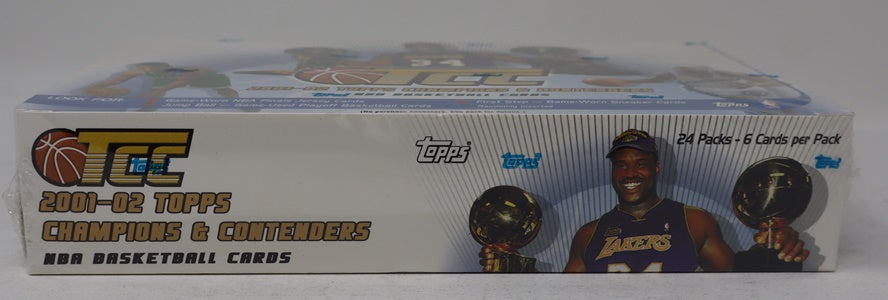 2001/02 Topps Champions & Contenders Basketball Box (Hobby) (24/6)
