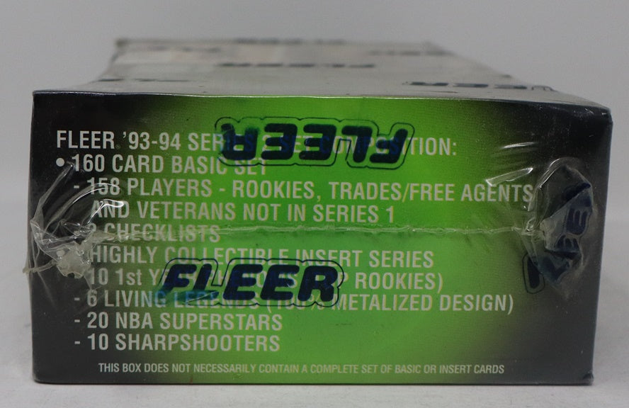 1993/94 Fleer Basketball Series 2 Box (36/15)