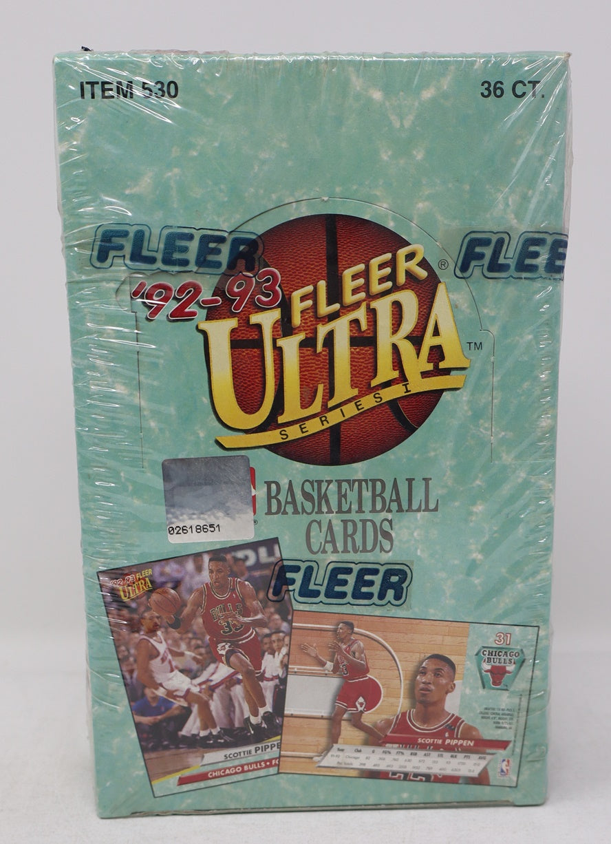 1992/93 Fleer Ultra Basketball Series 1 Box (36/14)