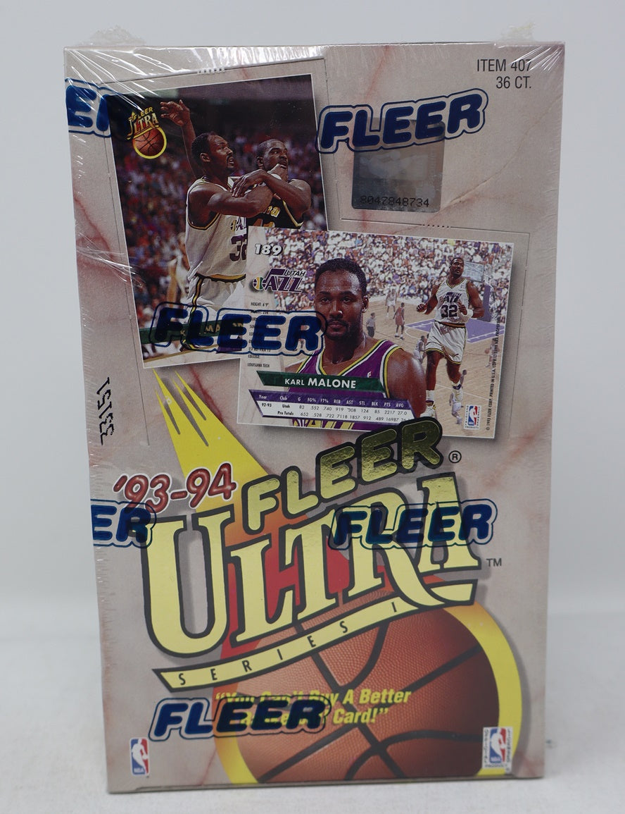 1993/94 Fleer Ultra Basketball Series 1 Box (36/14)