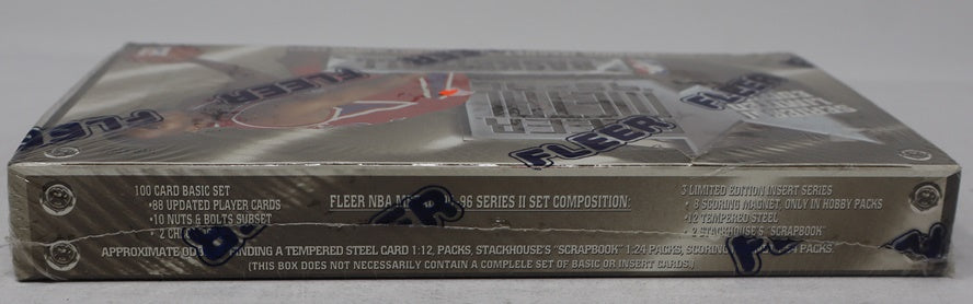 1995/96 Fleer Metal Basketball Series 2 Box (Hobby) (24/8)