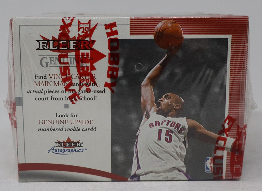 2000/01 Fleer Genuine Basketball Box (Hobby) (24/5)