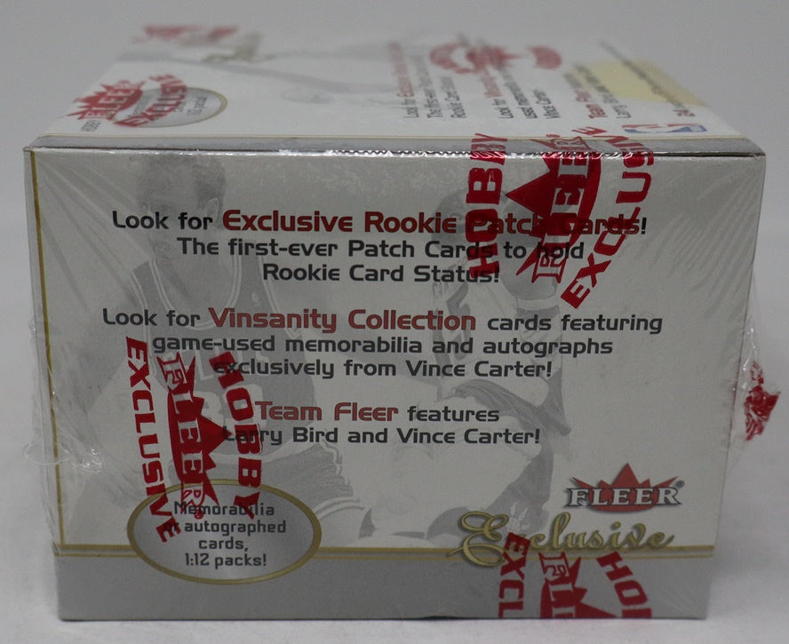2001/02 Fleer Exclusive Basketball Box (Hobby) (24/5)
