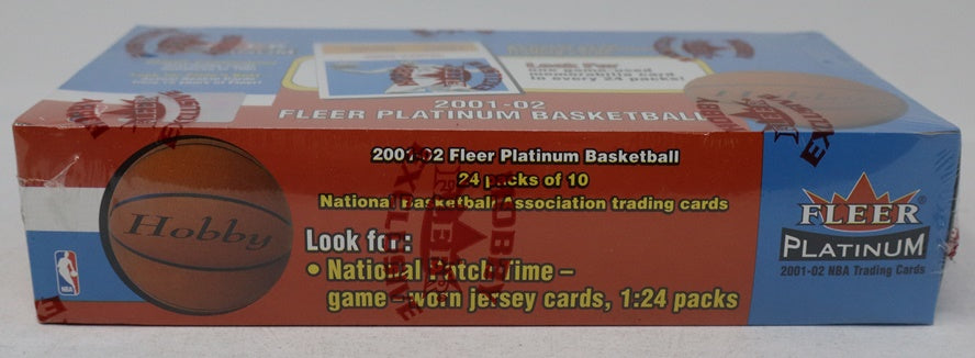 2001/02 Fleer Platinum Basketball Box (Hobby) (24/10)