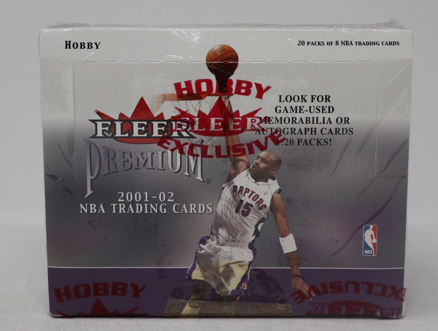 2001/02 Fleer Premium Basketball Box (Hobby) (20/8)