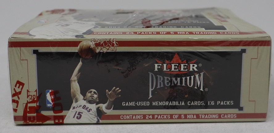2002/03 Fleer Premium Basketball Box (Hobby)(24/5)