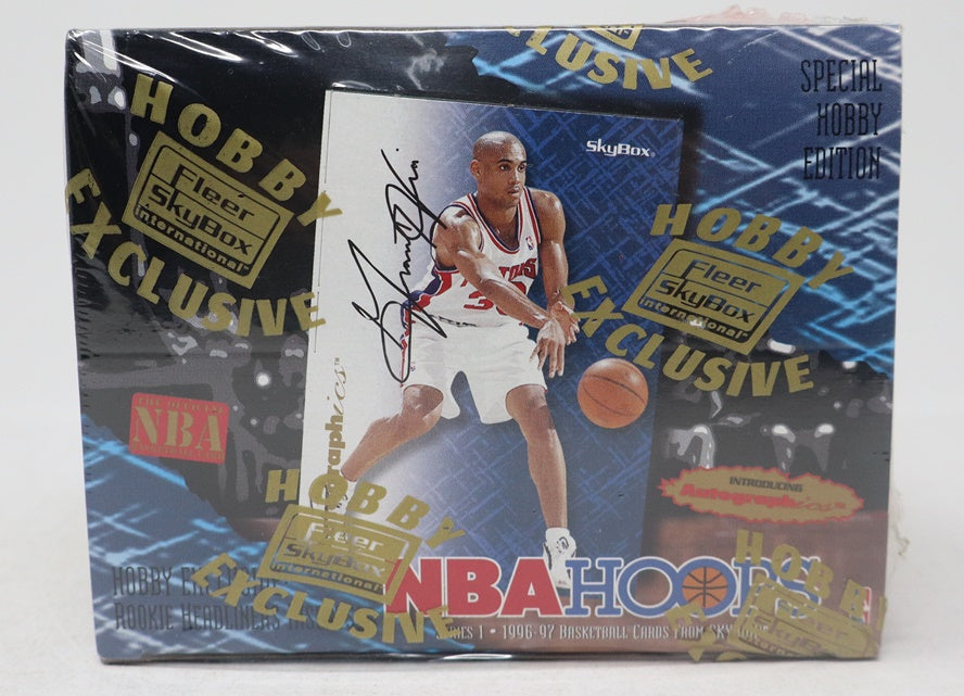 1996/97 Hoops Basketball Series 1 Box (Hobby) (24/9)