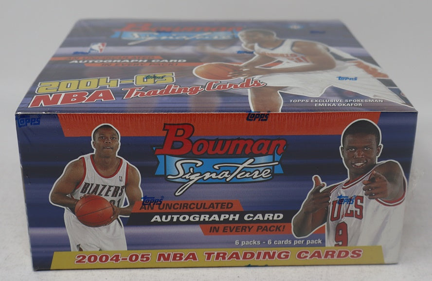 2004/05 Bowman Signature Basketball Box (Hobby) (6/6)