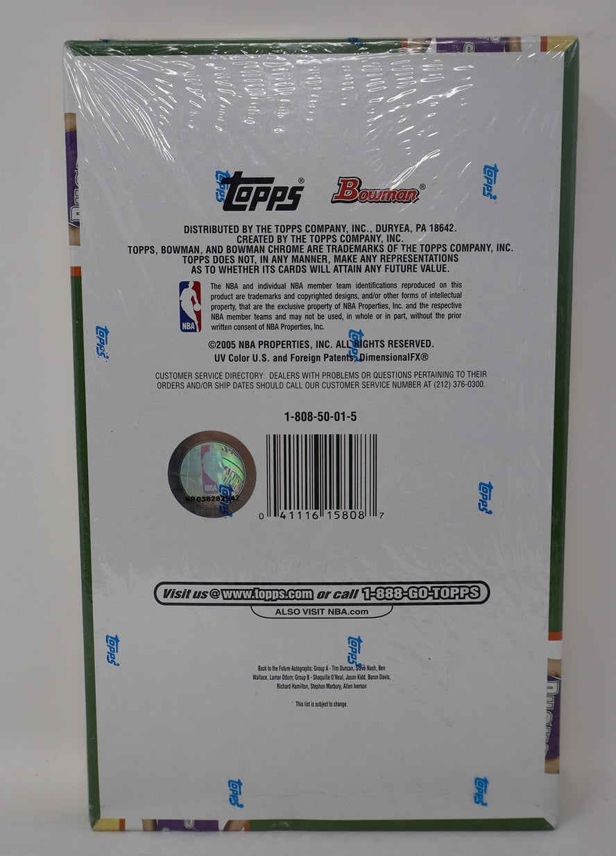 2005/06 Bowman Draft Picks & Prospects Basketball Box (Hobby) (24/7)
