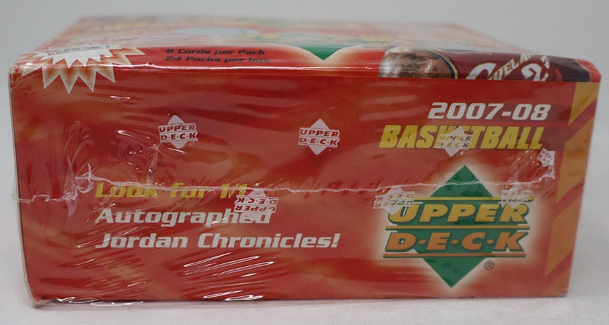 2007/08 Upper Deck Basketball Jumbo Box (Retail) (Target) (24/8)