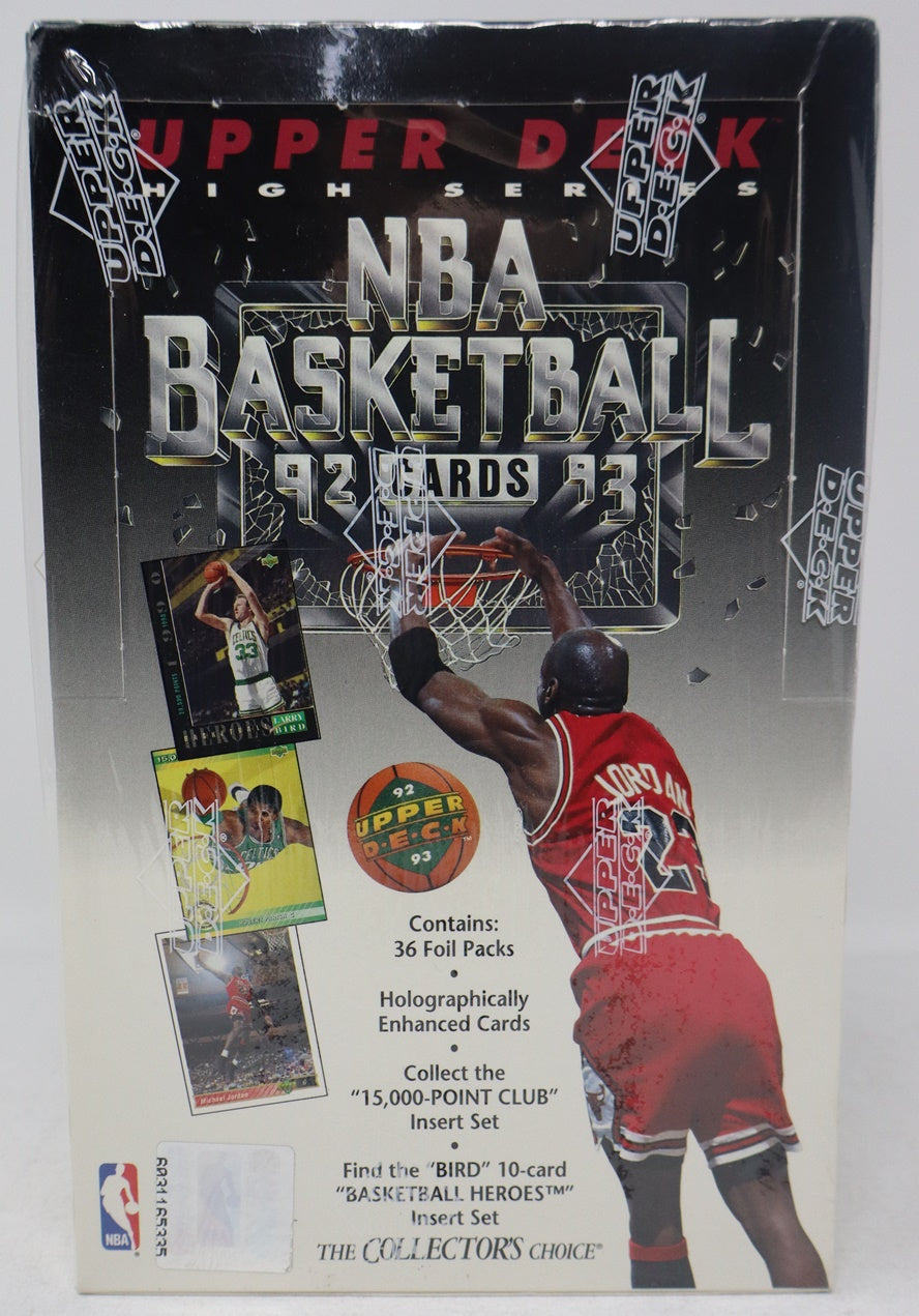 1992/93 Upper Deck Basketball High Series Box (Hobby) (36/15)