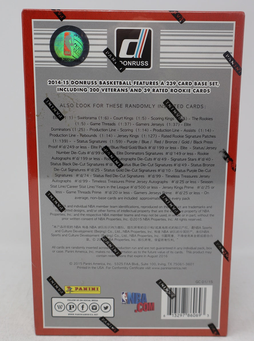 2014/15 Panini Donruss Basketball Box (Hobby) (24/8)