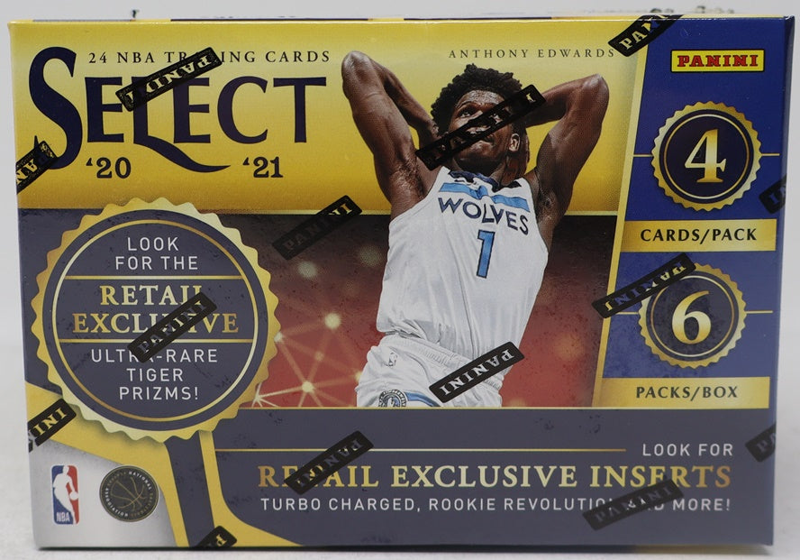 2020/21 Panini Select Basketball Blaster Box (6/4)