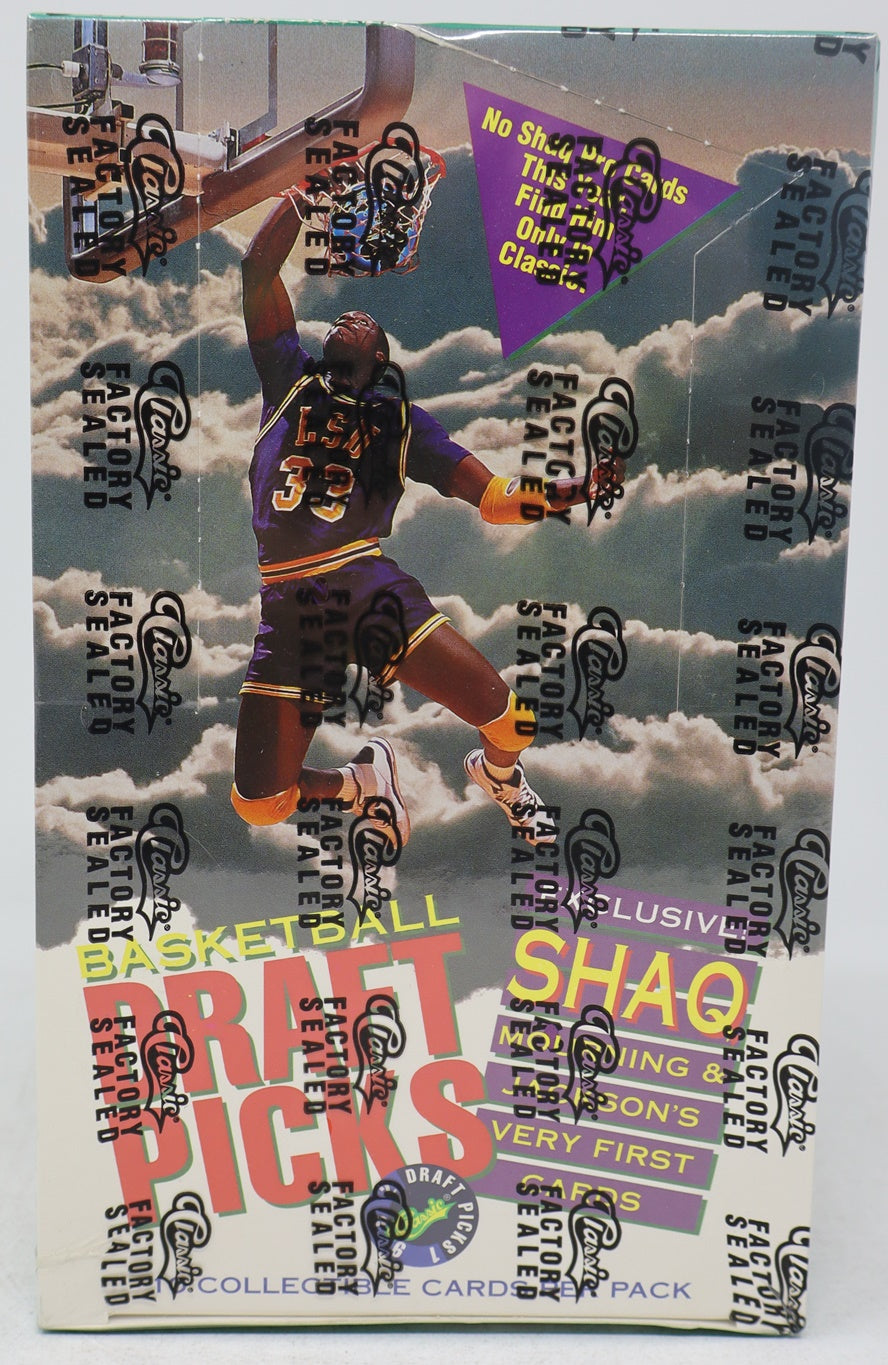 1992/93 Classic Draft Picks Basketball Box (36/10)