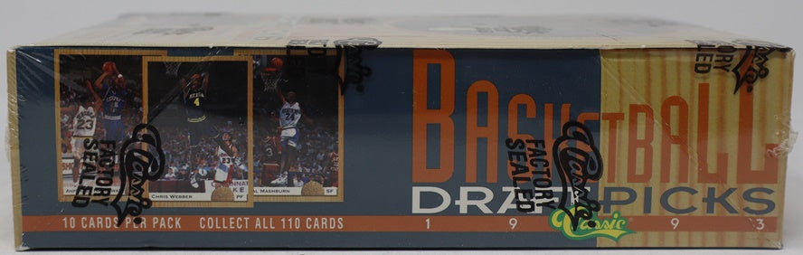 1993/94 Classic Draft Picks Basketball Box (36/10)