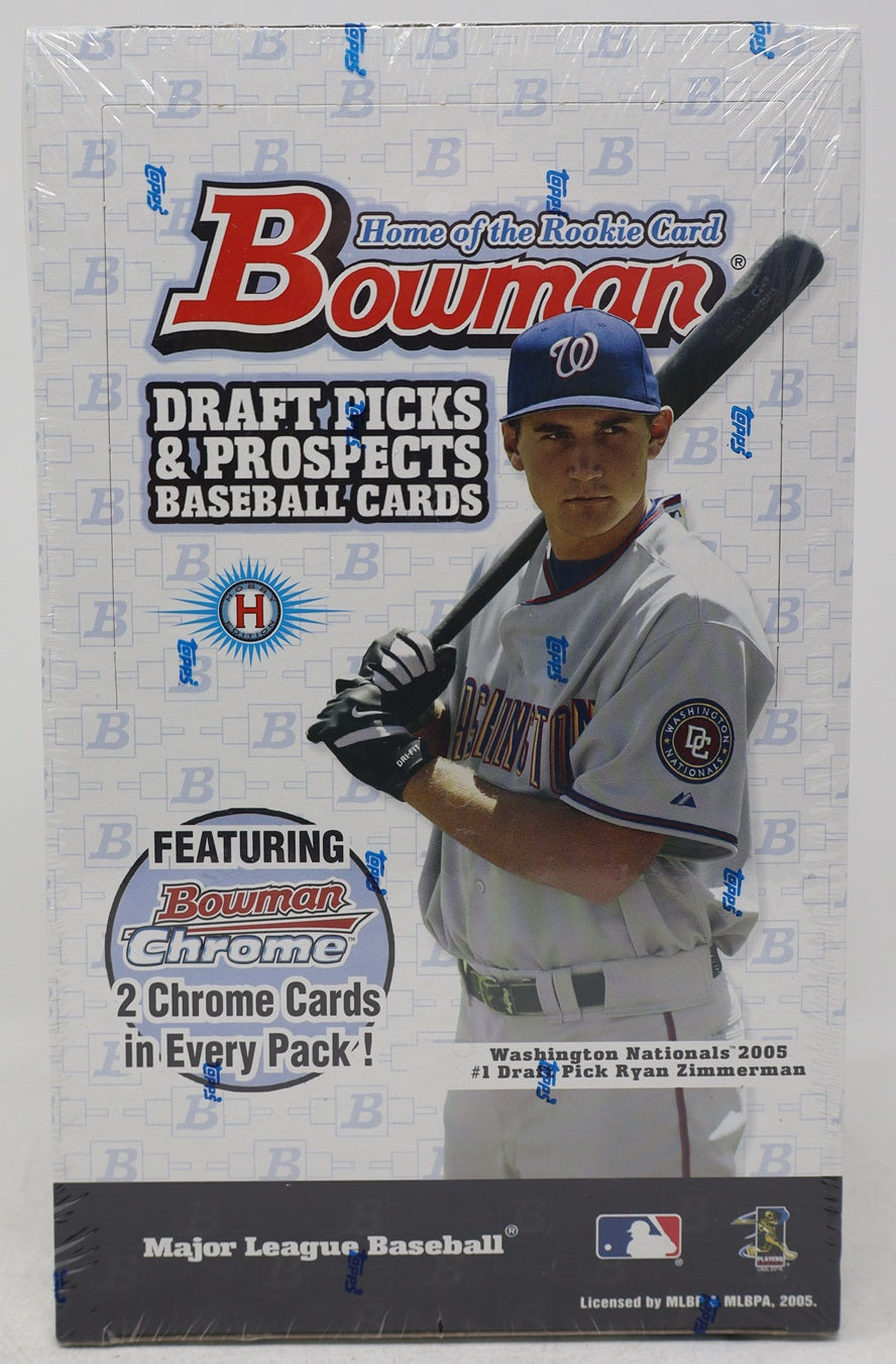 2005 Bowman Draft Picks & Prospects Baseball Box (Hobby) (24/7)