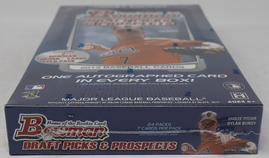 2012 Bowman Draft Picks & Prospects Baseball Box (Hobby) (24/7)