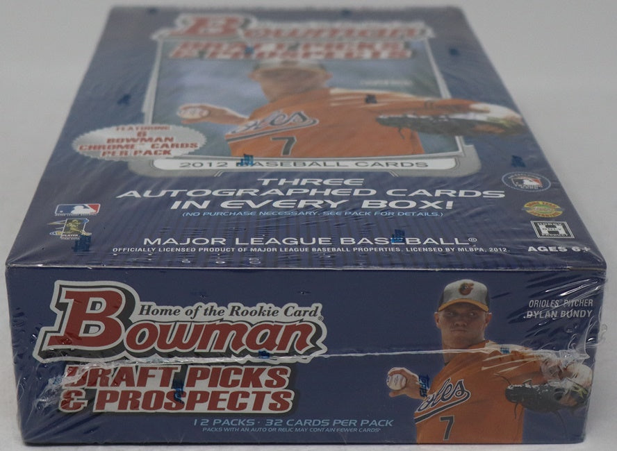 2012 Bowman Draft Picks & Prospects Baseball Jumbo Box (HTA) (12/32)